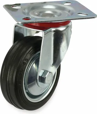 Immagine prodotto di Ruota in gomma piena 75mm Masterproof 1075 Ruota per trasporto