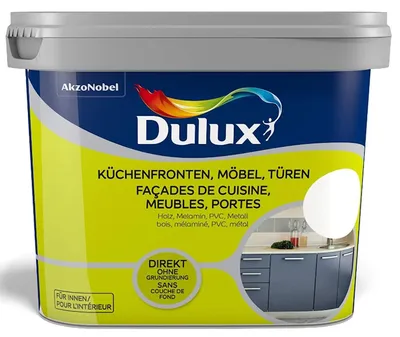 Produktbild von Dulux 5280685 Glänzend Denim Blue 750 ml Fresh up Küchenfront Möbel Türen Innen