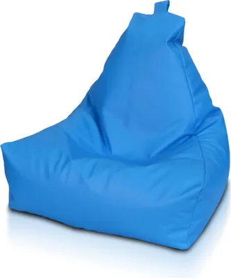 Obrázek produktu pro Ecopuf Keiko, sedací vak, sedací vak, venkovní køeslo Pouf, sedací vak, Nebeská modrá E19, M