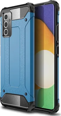 Produktbild von Mobigear Outdoor  Samsung Galaxy A82 5G Hülle Hardcase Backcover Stoßfest - Blau
