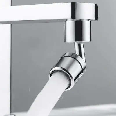 Produktbild von Sparsamer Wasserhahn mit Gelenk - Silber für Ihr Bad KP25762