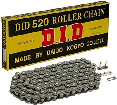 Produktbild von Did 520-104 Kette (104 Glieder) Ohne O-Ringe (Offen + Verschluss)