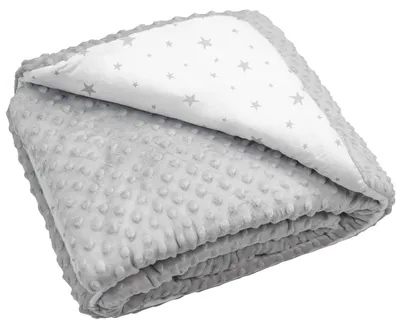 Produktbild von Für Kinder, Decke Stella - 100x150 cm - Grau | by SEVIRA KIDS