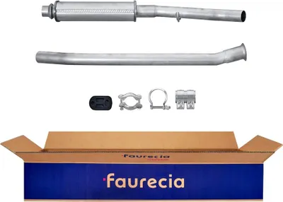 Produktbild von HELLA 8LC 366 023-351 Mittelschalldämpfer Schalldämpfer passend für PEUGEOT PARTNER Combispace (5F) PARTNER Kasten (5) PARTNER Pritsche/Fahrgestell