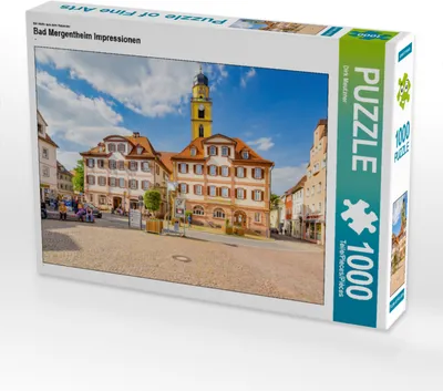 Produktbild von CALVENDO Puzzle Ein Motiv aus dem Kalender Bad Mergentheim Impressionen | 1000 Teile Lege-Größe 64x48cm Foto-Puzzle für glückliche Stunden