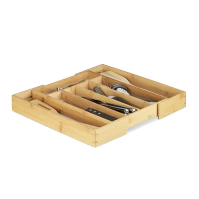 Obrázok produktu pre Priehradky na príbory Bamboo  XL, 39cm rozšíriteľný, rd2763