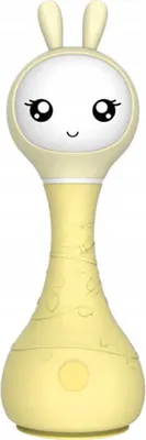 Produktbild von Chrastítko ALILO Smart Bunny s mnoha funkcemi žluté (CZ+POL)