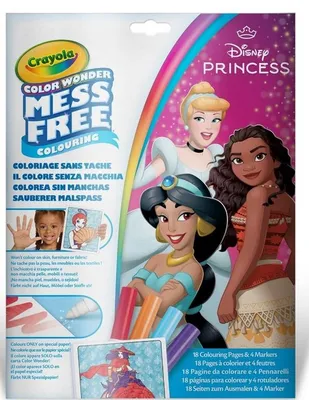 Produktbild von Crayola Malbuch Princesses Disney - magischer Malspaß für Kinder