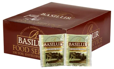 Obrázek produktu pro Černý čaj Basilur Nuwara Eliya, balení: 100 sáčků po 2 g