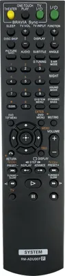 Produktbild von Ersatz Fernbedienung für Sony DAVHDX274 Receiver/Stereoanlage (Surroundsystem)