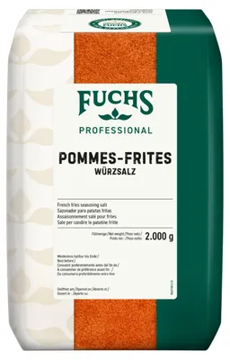 Zdjęcie produktu dla Fuchs Foodservice Przyprawa do frytek pikantno-słona opakowanie 2000g