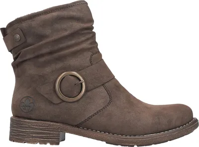 Imagen del producto de Zapatos y botas de mujer Rieker, color marrón, para uso casual