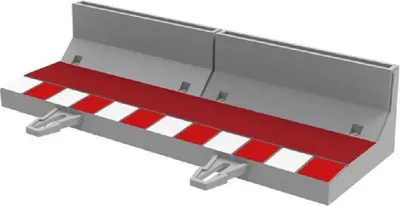 Imagen del producto de Scalextric, tramo recto con borde de 180 mm. Talla única
