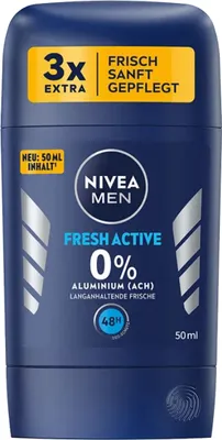 Obrázek produktu pro Nivea Pánský deodorant Deo Stick Fresh Activ bez hliníku 50ml
