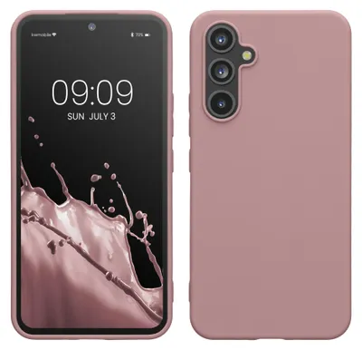 Produktbild von kwmobile Handyhülle für Samsung Galaxy A54 5G Hülle - TPU Case - Kabelloses Laden - Schutzhülle Cover in Nude Lilac