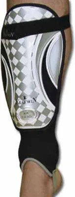 Produktbild von Krafwin Air Flow Schienbeinschoner Schwarz,Silber Schwarz,Silber One Size