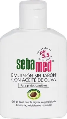 Zdjęcie produktu dla Sebamed Oliwkowy płyn do mycia twarzy i ciała 200 ml