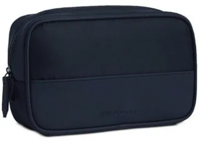 Zdjęcie produktu dla Burberry, Textile Makeup Bag, Dark Blue