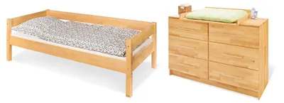 Produktbild von Jugendzimmer-Set 'Natura' extrabreit, 2-tlg.