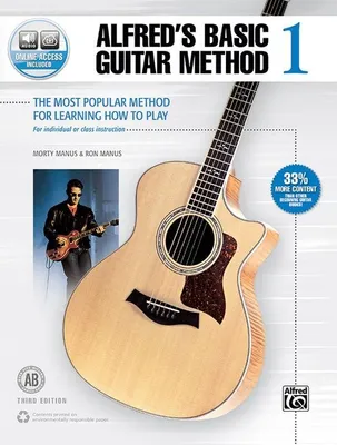 Produktbild von Alfred's Basic Guitar Book 1 – Lingua: Inglese