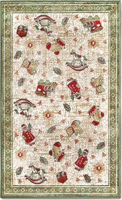 Obrázok produktu pre Villeroy & Boch 106218-50X80, Vnútorný, Koberec, Bavlna, Viskóza, Viacfarebný, Obrázok, kreslenie