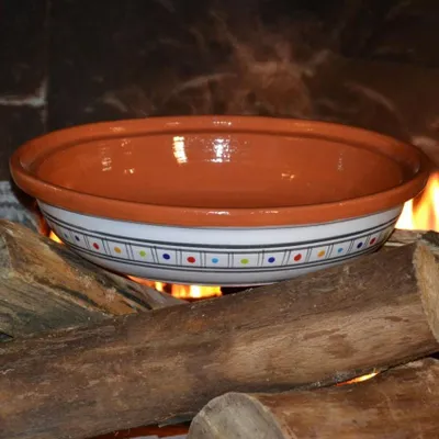 Zdjęcie produktu dla Tajine Bakir rouge - D 31 cm