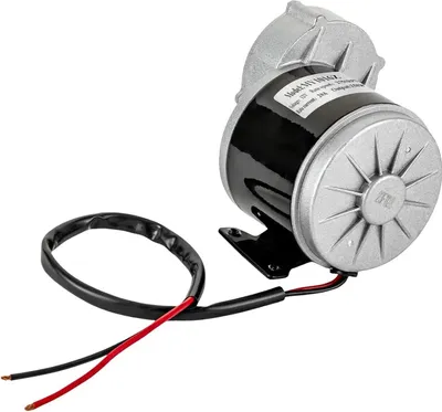 Image de Moteur pour vélo électrique - Moteur à engrenages à balais 12 V, 250 W - 2 750 tr/min - Moteur à réduction de vitesse pour vélos et scooters électriques
