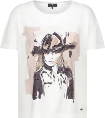 Produktbild von MONARI Damen T-Shirt creme Größe 42