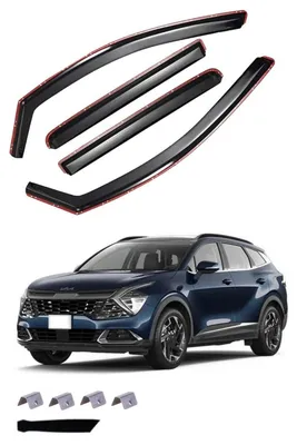 Produktbild von Set aus 4 Windabweisern für KIA SPORTAGE V, 5‑Türer, kurzer Radstand (Short Wheel), ab 2021