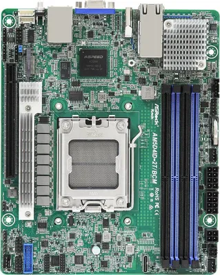 Produktbild von ASRock Mainboard AM5D4ID-2T/BCM mini-ITX Sockel AM5 Single