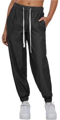 Imagen del producto de Urban Classics, pantalones deportivos para mujer, modelo "Ladies Light Denim", pantalones de chándal casual