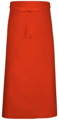 Image de Link Kitchen Wear - Tablier de bistrot uni pour hommes/femmes Unisex LT5601 (taille unique) (rouge)