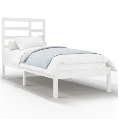 Obrázek produktu pro vidaXL Postel z masivu bílá 90x190 cm