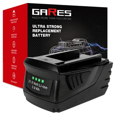 Obrázek produktu pro GARES Akumulátor Baterie pro Hilti B22/3.3 B22/2.6 B22/1.6 TE 2-A22 | 21,6 V 3Ah | Zesílená série High-Performance | Vysoký výkon
