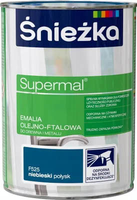 Produktbild von ŚNIEŻKA Supermal blau glänzend 0,8L