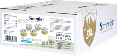 Produktbild von Simmler Das leichte Sortiment 100x23g
