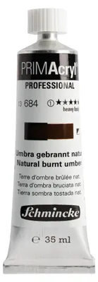 Produktbild von Umbra gebrannt natur 35ml - PRIMAcryl Acrylfarbe Schmincke 13 684 009