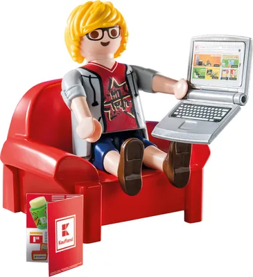 Produktbild von PLAYMOBIL Kaufland 71555 Onlineshopper