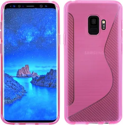 Produktbild von Samsung Galaxy S9 Handy Silikon Schutzhülle Cover Case Pink
