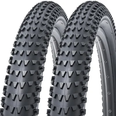 Image de 2 pneus de vélo de 29 pouces pour VTT