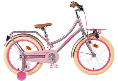 Produktbild von Volare Excellent Kinderfahrrad - Mädchen - 18 Zoll - Mattrosa