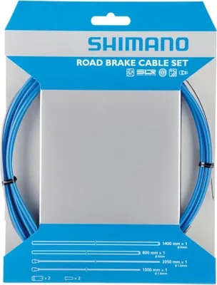Produktbild von SHIMANO Bremszug-Set Road SIL-TEC beschichtet Bremszug-Set Blau