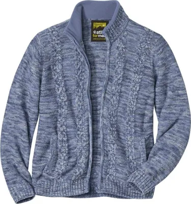 Obrázek produktu pro Atlas For Men - Pánská bunda na zip AF1329 (XL) (modrá)