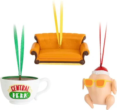 Obrázok produktu pre Sada 3 vianočných ozdôb Friends