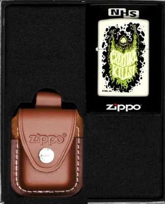 Produktbild von Feuerzeug-Set ZIPPO SANTA CRUZ DESIGN 3 Geschenk No4