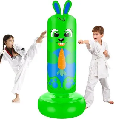 Produktbild von Kinderboxsack Kaninchenmuster Freistehend