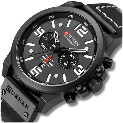 Zdjęcie produktu dla Zegarek Męski Curren Klasyczny Elegancki Chronograf Datownik 6 Kolorów