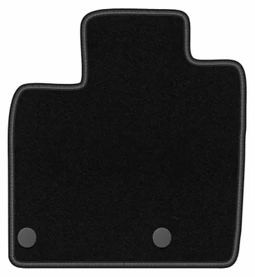 Image de Tapis conducteur en moquette pour Nissan Qashqai III mHEV 2021- (SUV) – 1 pièce, noir, sur mesure – Wielganizator BASIC