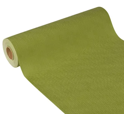 Image de PAPSTAR 85758 PAPSTAR Chemin de table "soft selection plus", vert olive