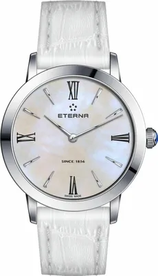 Produktbild von Eterna Damen Quarzuhr 32 mm mit Saphirglas, 5 bar wasserdicht